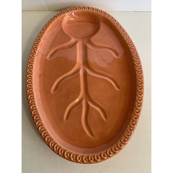 California Pottery Doranne Serving Platter Big Vintage - Picture 3 of 8